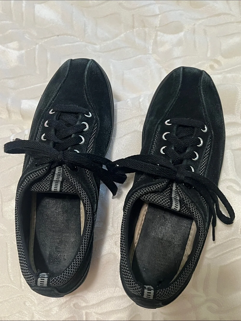 Black Suede Keds Sneakers - Picture 3 of 10